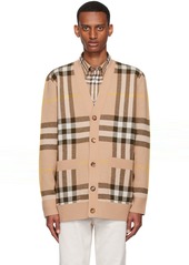 Burberry Beige Wilmore Cardigan