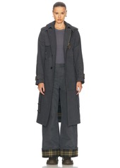 Burberry Belted Long Coat