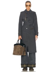 Burberry Belted Long Coat