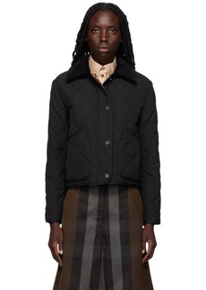 Burberry Black Barn Jacket