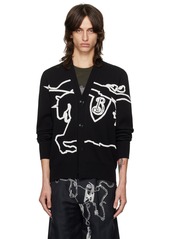 Burberry Black EKD Cardigan