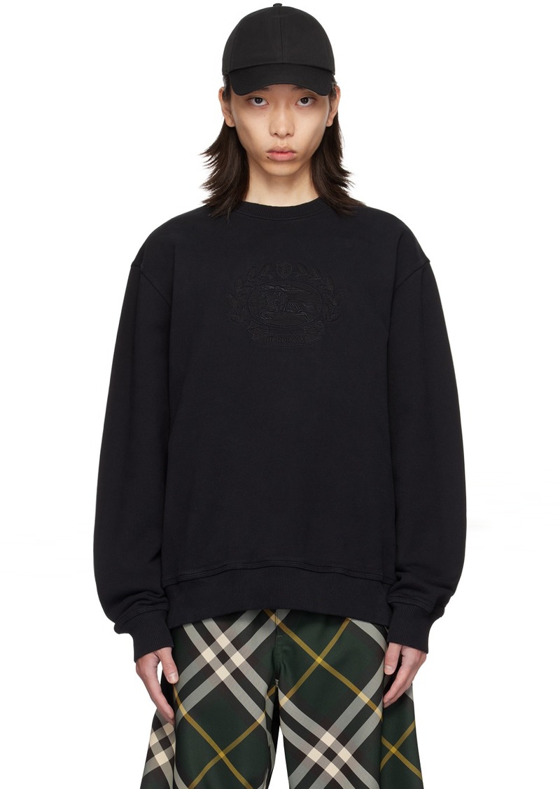 Burberry Black EKD Sweatshirt