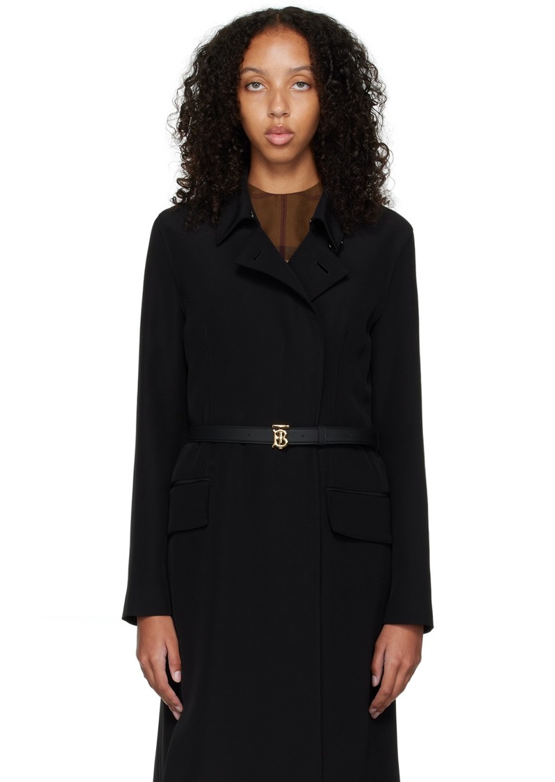 Burberry Black Holyfield Coat