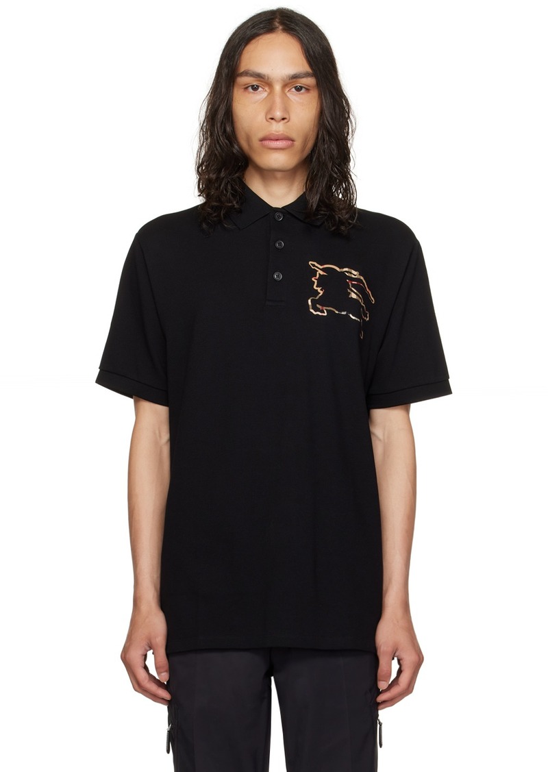 Burberry Black Patch Polo