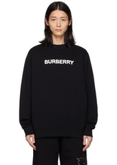 Burberry Black Printed Sweatshirt