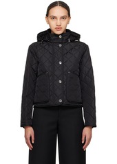 Burberry Black Quilted Jacket