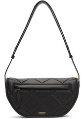Burberry Black Quilted Small Olympia Shoulder Bag