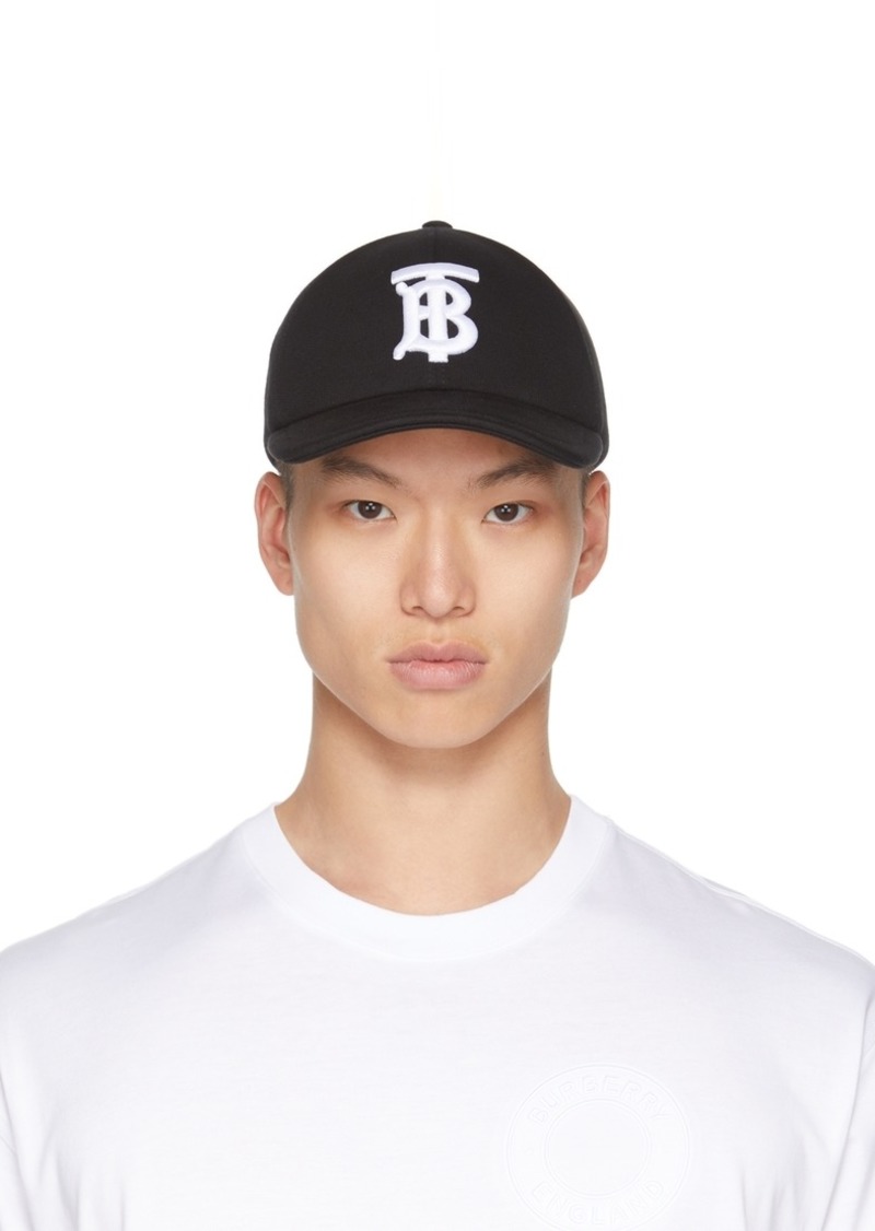 Burberry Black TB Baseball Cap