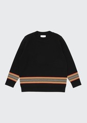 Burberry Boy's Bryn Icon Stripe Wool Sweater  Size 4-12