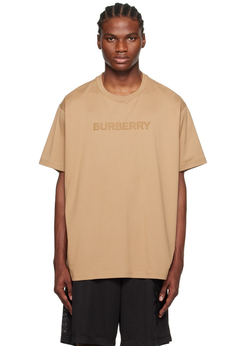 Burberry Brown Bonded T-Shirt