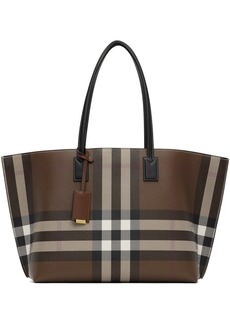 Burberry Brown Check Tote