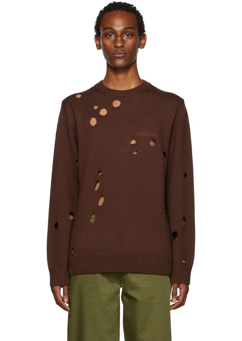 Burberry Brown Parish Sweater