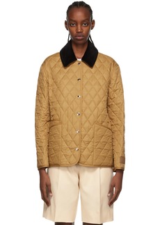 Burberry Brown Polyester Jacket