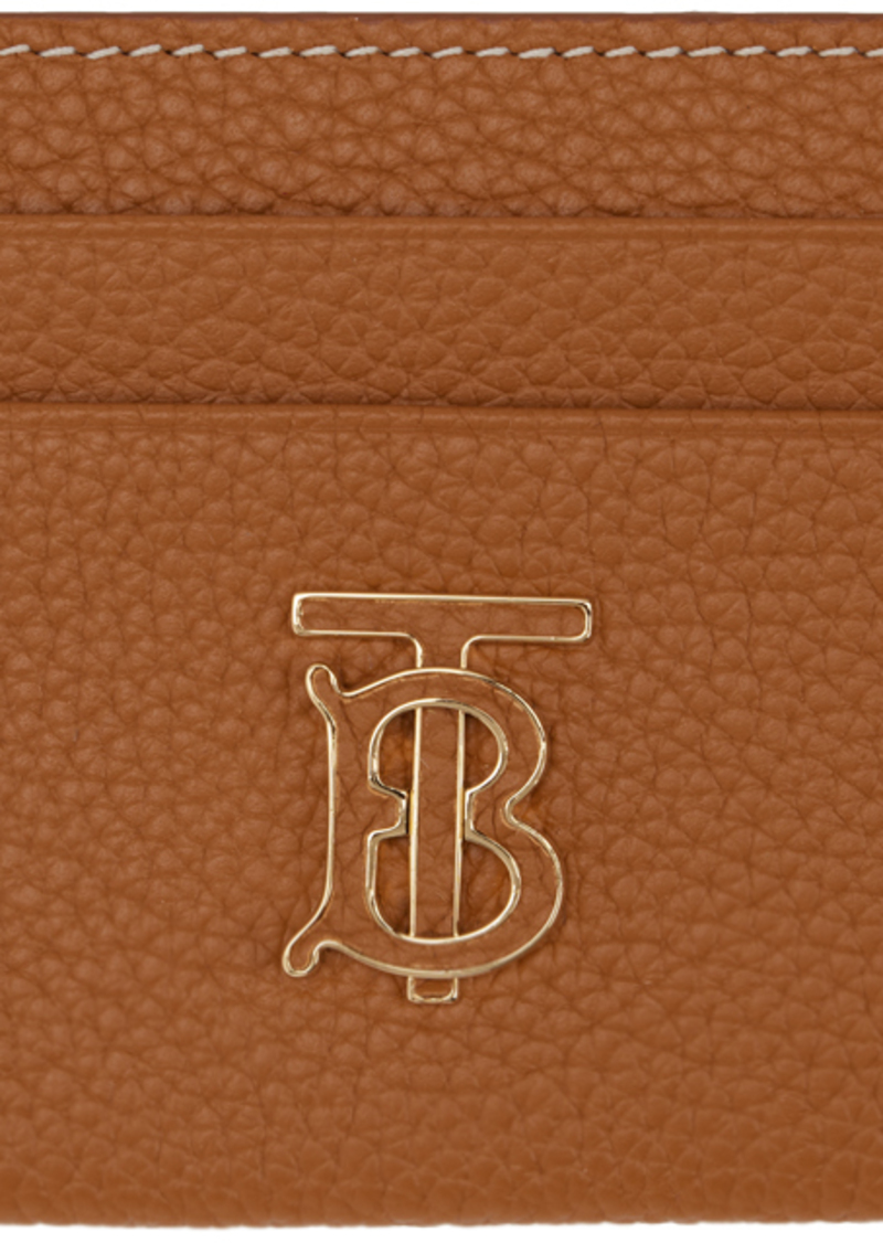 Burberry Brown TB Card Holder