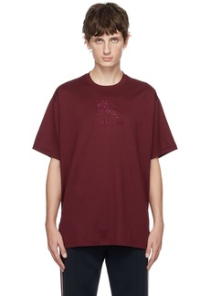 Burberry Burgundy EKD T-Shirt