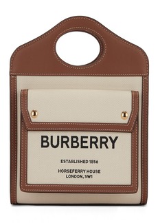 Burberry Canvas Pocket Bag