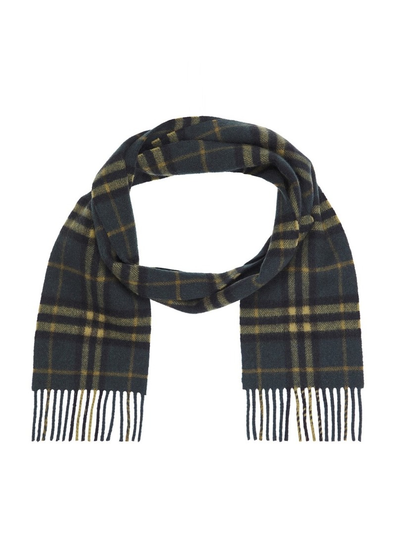 Burberry Check Cashmere Scarf