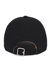Burberry Check Lined Baseball Hat