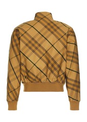 Burberry Check Pattern Bomber