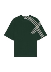 Burberry Check Pattern T-shirt