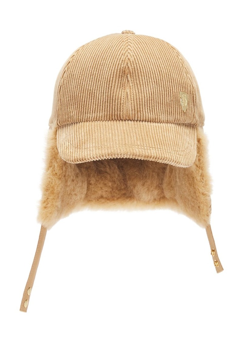 Burberry Corduroy Trapper Hat