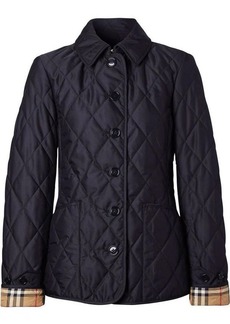 Burberry diamond-quilted thermoregulated jacket