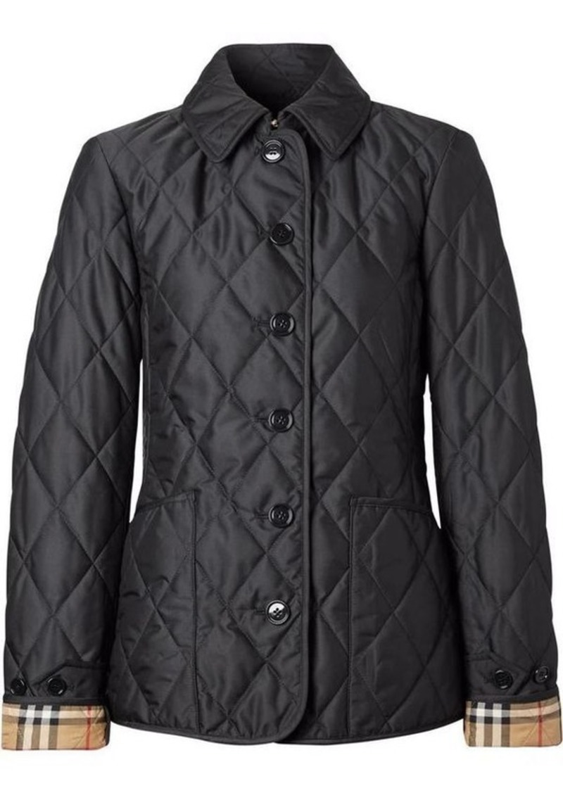 BURBERRY Diamond Quilted Thermoregulated jacket