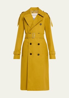 Burberry Double-Breasted Belted Trench Coat
