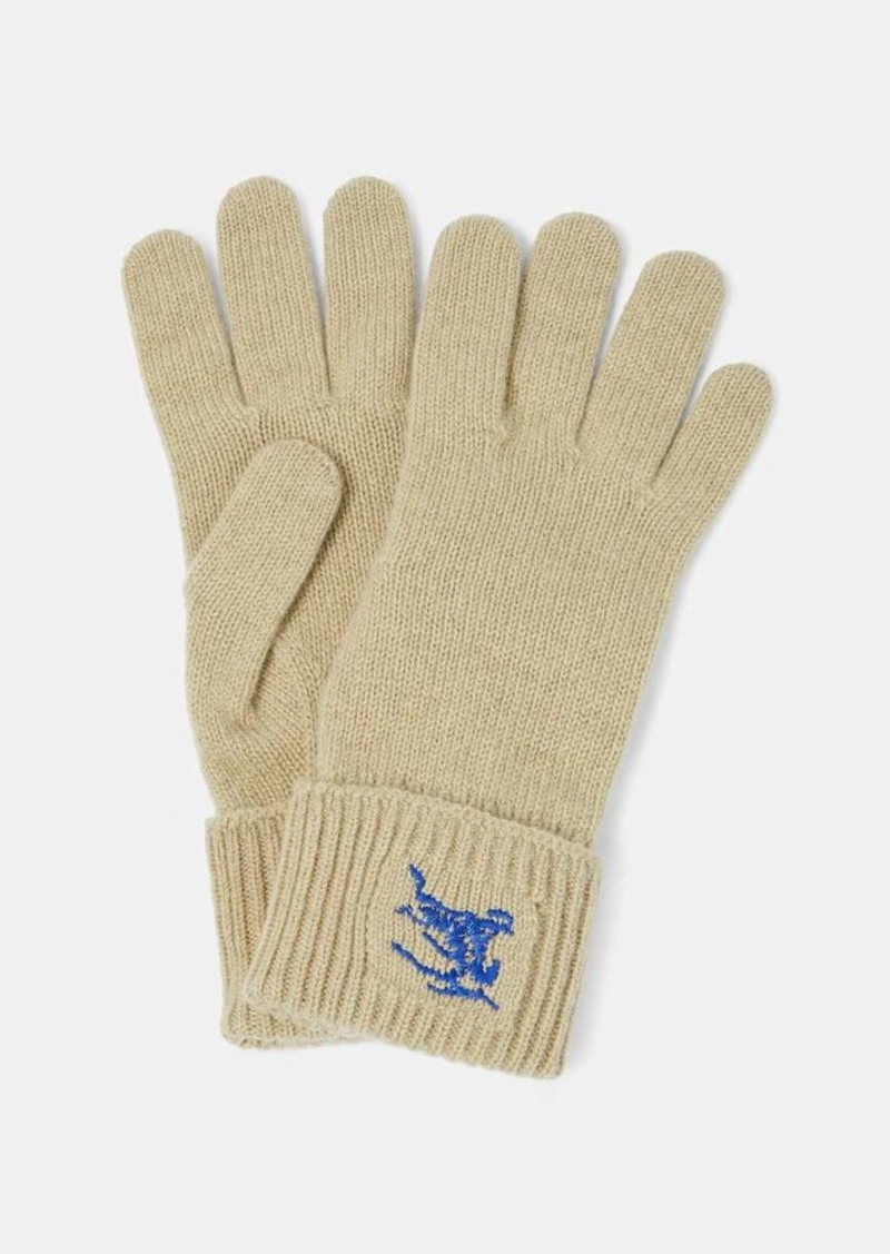 Burberry EKD cashmere gloves