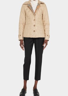 Burberry Fernleigh Diamond Quilted Jacket