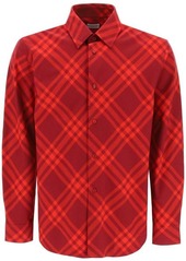 Burberry flannel check shirt