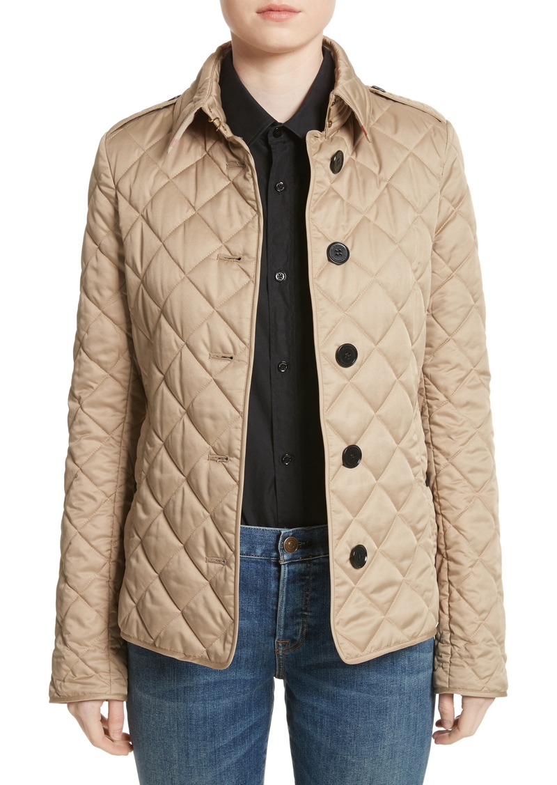 frankby quilted jacket burberry