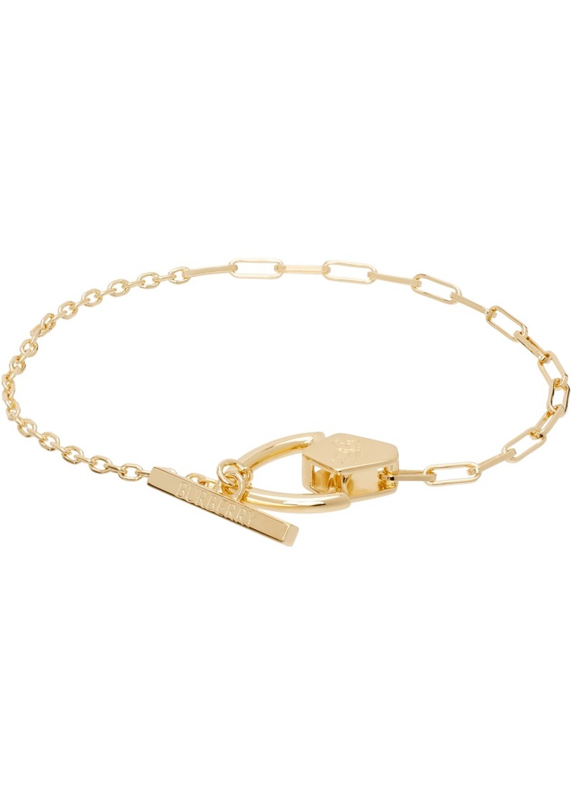 Burberry Gold Shield Bracelet