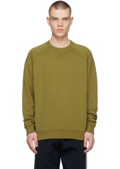 Burberry Green Embroidered Sweatshirt