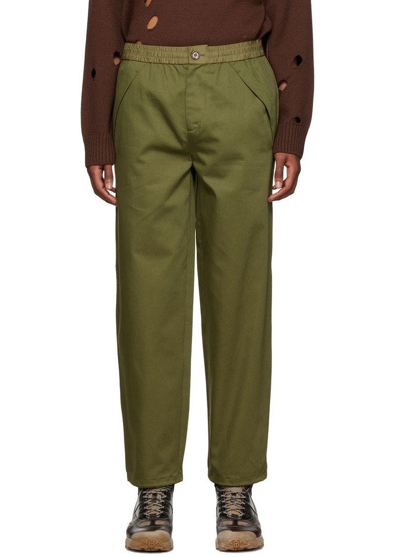 Burberry Green Ernest Trousers