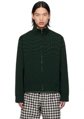 Burberry Green Zip Track Jacket