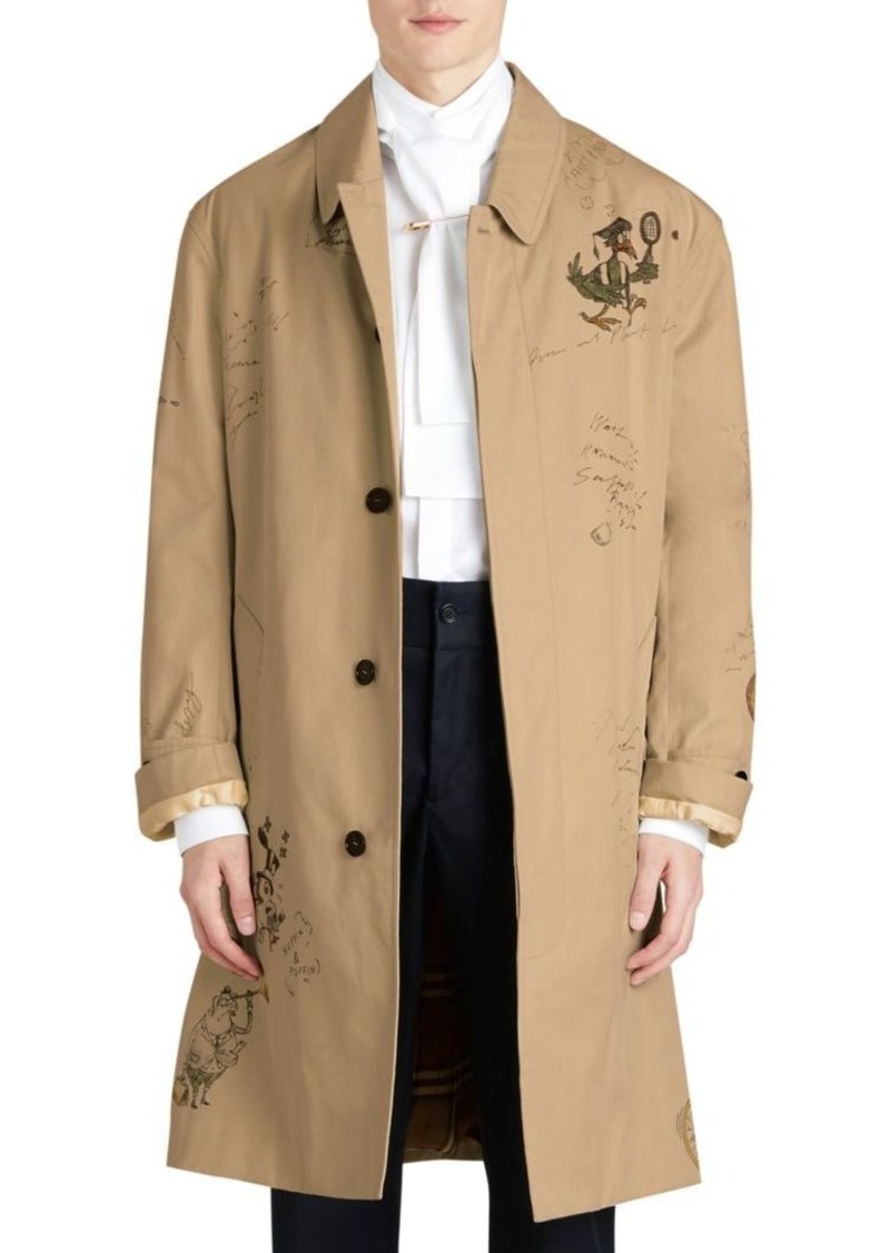 burberry cotton coat