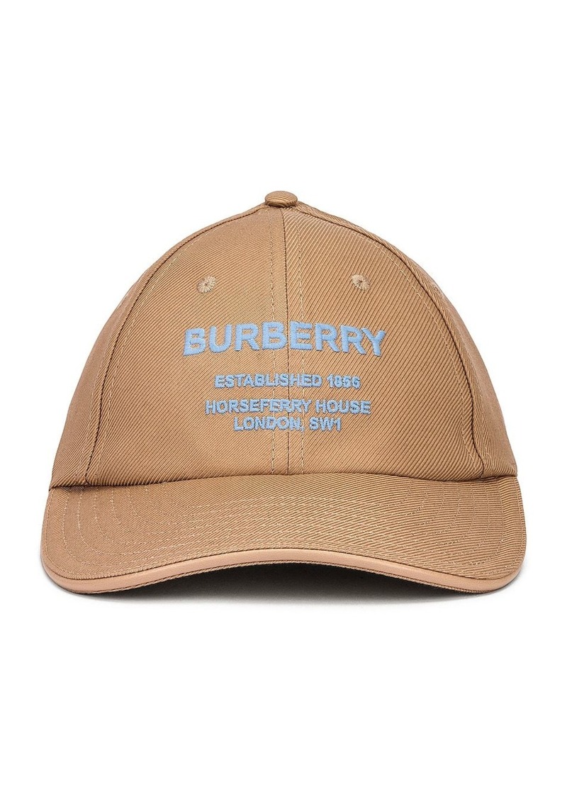Burberry Horseferry Motif Baseball Cap