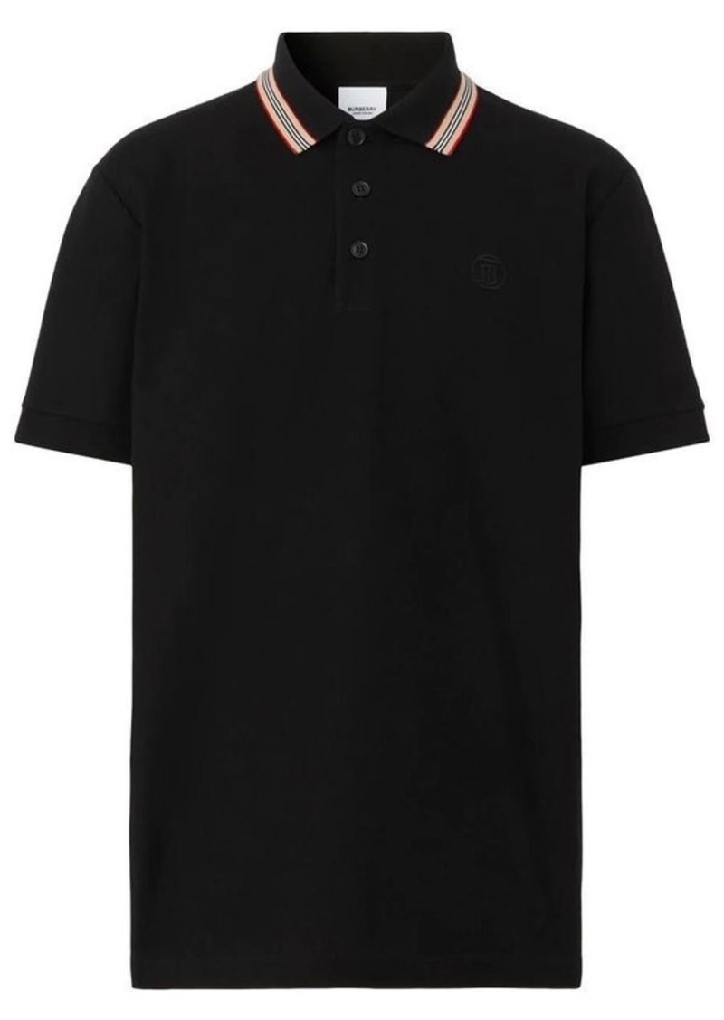 Burberry Icon Stripe cotton polo shirt