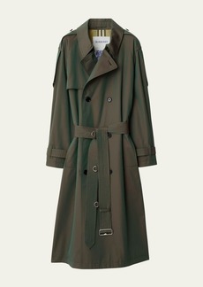 Burberry Iridescent Belted Trench Coat