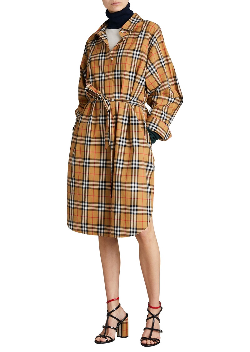 burberry isotto dress
