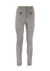 BURBERRY JODIE - Zip Detail Stretch Cotton Blend Trousers