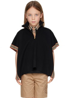 Burberry Kids Black Icon Stripe Sweater