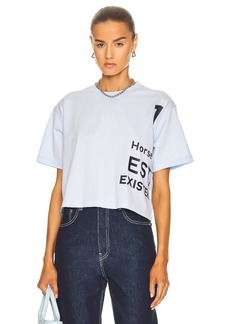 Burberry Laney Cropped T-Shirt