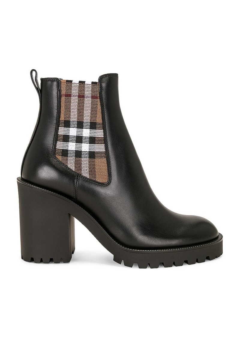 Burberry Leather Ankle Boot