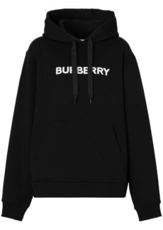 BURBERRY Logo cotton hoodie
