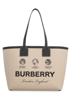 BURBERRY LONDON CANVAS TOTE BAG