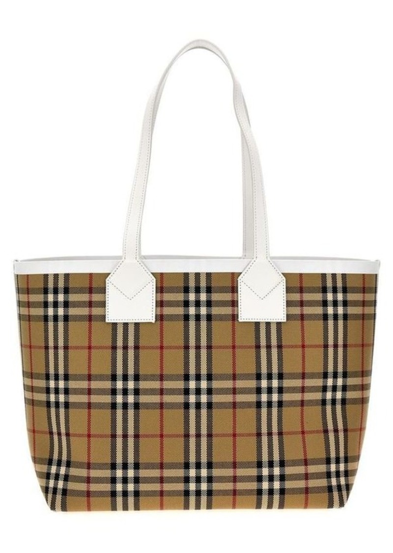 BURBERRY 'London' shopping bag