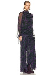 Burberry Long Asymmetrical Dress