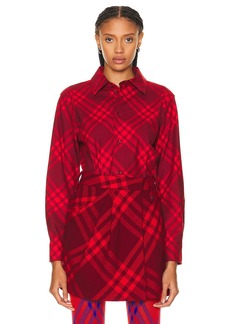 Burberry Long Sleeve Check Shirt